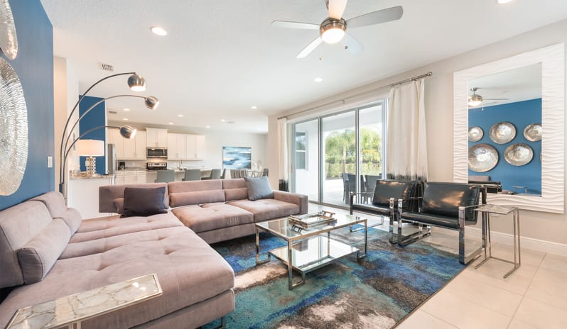 Encore Resort - Five Bedroom Living room